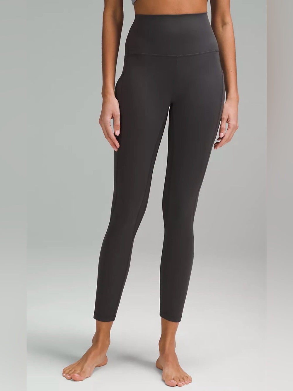 lululemon Align High-Rise Pant with Pockets 25" Size 2 Graphie Grey